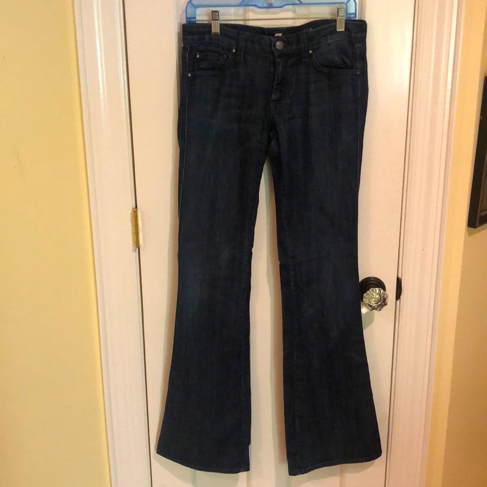 7 for all Mankind bootcut mid rise jeans